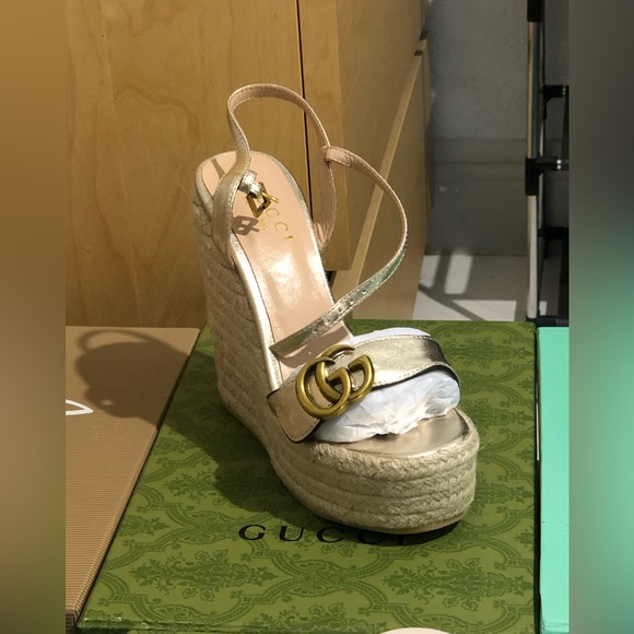 Brand new never worn Gucci espadrilles size 36 EU (size 5.5 US) - Picture 1 of 5